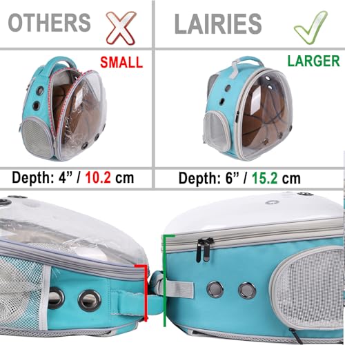 Portable Small Animal Backpack Travel Breathable Pet Carrier Bag Cages for Guinea Pig, Rabbit, Bearded Dragon, Squirrel, Tortoise, Bird, Lizard, Sugar Glider - color: Green