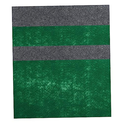 4pcs Reptile Carpet Liner Water-Absorbent Mat for Terrarium for Lizards Geckos and Tortoises Grey Washable and Reusable Substrate Pads