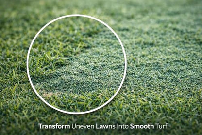 LawnLevel Premium Lawn Leveling Sand, 40 lb Green-Dyed Topdressing Mix for Grass, Fills Low Spots, Smooths Uneven Lawns, Improves Mowing, Professional Grade