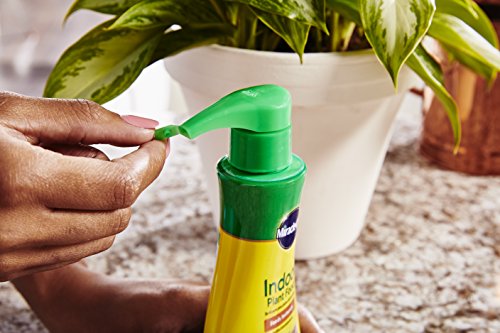 Miracle-Gro Indoor Plant Food, 8 oz. (6-Pack) | Liquid Plant Food for Houseplants, Snake Plants, Peace Lilies, Flowers, Vegetables, Herbs and More - size: 6 Pack