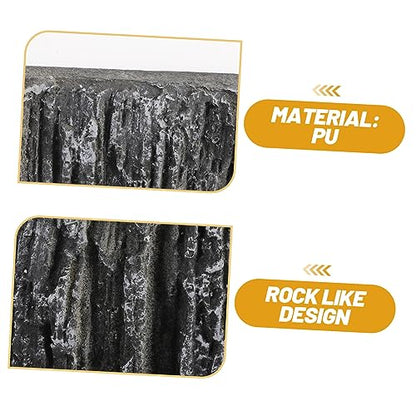 Abaodam Decorative Panel 3D Aquarium Background Lizard Tank Accessories for Reptile Enclosure