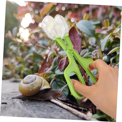 KESYOO Reptile Feeding Tool Scoop for Waste Cleanup and Feeding for Use Clamp Design for Safe Handling of Reptiles and