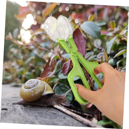 KESYOO Reptile Feeding Tool Scoop for Waste Cleanup and Feeding for Use Clamp Design for Safe Handling of Reptiles and