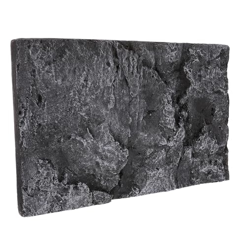 ibasenice 3D Reptile Tank Background Lizard Aquarium Decorative Board Turtle Tank Decor Panel - color: PU63-1