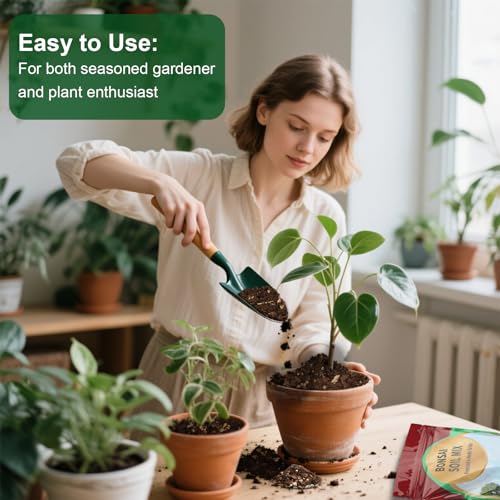 Doter Premium Bonsai Soil Mix with Enhanced Aeration & Drainage 10qt - Professional Grade Potting Soil for Bonsai Pots - color: Bonsai Soil, size: 10qt