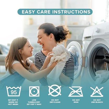 Bare Home Queen Size Mattress Protector - 100% Waterproof & Breathable - Premium Cooling Mattress Cover - Protects Against Spills - Vinyl Free Noiseless - Protect Your Mattress (Queen, White) - color: White, size: Queen