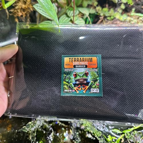 CTWPets Reptile Substrate Liner for Terrarium, 24"x18" Substrate Guard Mesh