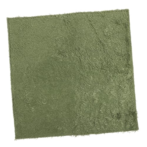 Abaodam Reptile Terrarium Carpet Mat Reusable Fake Moss Bedding for Snakes Lizards Turtles Moisture Retaining Substrate for Climbing Pets Reptile Accessory