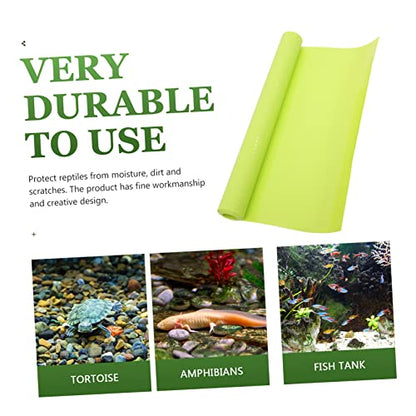VICASKY 2pcs Reptile Carpet Bedding Mat Washable -Oil Liner for Terrarium Suitable for Snakes Turtles Lizards and Other Reptiles