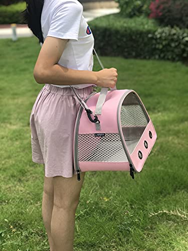 Guinea Pig Carrier, Small Animal Bird Rabbit Turtle Carrier Bag, African Hedgehog Portable Travel Carrier Outdoor Hangbag, Bird Rabbit Guinea Pig Squirrel Carrier - color: Green