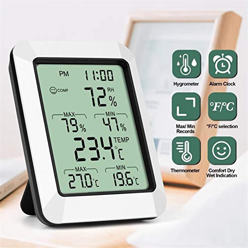 Digital Thermometer Hygrometer Room Indoor Temperature Sensor Humidity Meter Wireless Hygrometer