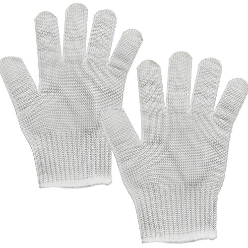 alfyng Bird Training Anti-Bite Parrot Chewing Protective Gloves, Small Animal Handling Gloves for Parrotlets Cockatiels Finch Macaw (1 Pair White) - color: White