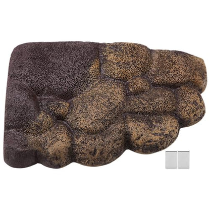 Tortoise Island Tortoise Pu Foam Magnetic Basking Floating Island for SemiAquatic Animals 16113cm/27174cm Easy Installation Integrated Magnet (NS-78 Trumpet) - size: NS-78 Trumpet