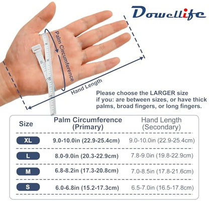 Dowellife Cut Resistant Gloves Food Grade Level 5 Protection, Safety Kitchen Cuts Gloves for Oyster Shucking, Fish Fillet Processing, Mandolin Slicing, Meat Cutting and Wood Carving. (Large-12 Pairs) - size: Large (Pack of 12), style: Original