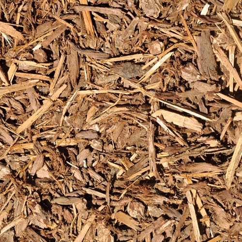 GARDENWISE Premium Organic Wood Mulch for Gardens, Landscaping, Potted Plants, and Vegetable Gardens (0.2 CF - 4.8 L - 5 QTS) - color: Organic Wood Mulch, size: 0.2 CF - 4.8 L - 5 QTS