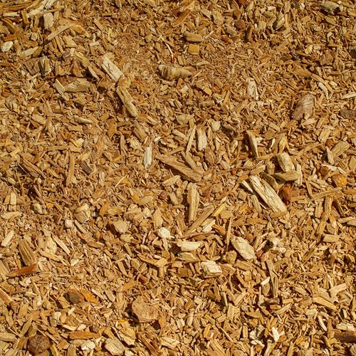 GARDENWISE Premium Gold Wood Mulch for Landscaping, Gardens, Lawns, Potting Media, and Potted Plants (0.3 CF - 8 L - 9 QTS) - color: Gold Wood Mulch, size: 0.3 CF - 8 L - 9 QTS