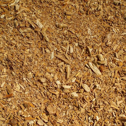 GARDENWISE Premium Gold Wood Mulch for Landscaping, Gardens, Lawns, Potting Media, and Potted Plants (0.3 CF - 8 L - 9 QTS) - color: Gold Wood Mulch, size: 0.3 CF - 8 L - 9 QTS