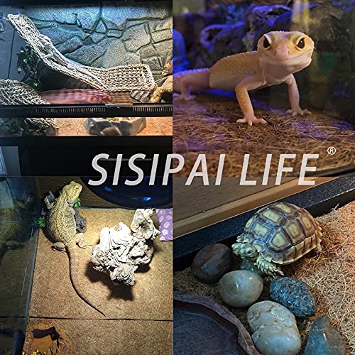Reptile Carpet Natural Coconut Fiber, 36" x 18" Tortoise Carpet Mat for Pet Terrarium Liner, Reptile Bedding Supplies for Lizard, Snake, Chameleon, Turtle, Bearded Dragon (2 Pack) - size: 36"x18" 2pack