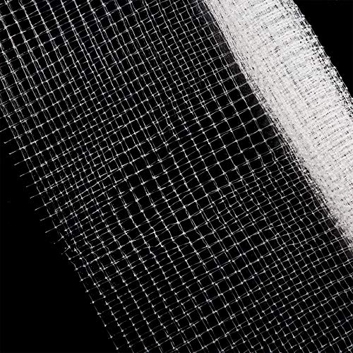 Shappy 6 x 7.2 ft Aquarium Fish Tank Net Screen Cover Clear Netting Mesh DIY Transparent Air Screen Top Cover Replacement for Aquarium Lid Fish Tank Covering