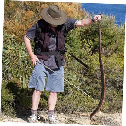 SUPVOX Heavy Duty Snake Grabber Tool Snake Catching Hook Reptile Catcher Stick Lizard Trap
