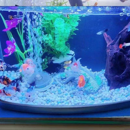 YUWIXMOX 360 Pieces Mineral Balls for Freshwater Aquarium Tank. Weakly Alkaline Balls Substrate Gravel for Aquascape Shrimp Tank