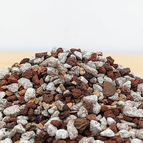 Tropical Bonsai Soil by Tinyroots - 100% Organic + Fast Draining Pre-Mixed Potting Soil Mix, Perfect for Healthy Cacti and Bonsai Growth, 2.5 Gallon - size: 2.5 Gallon