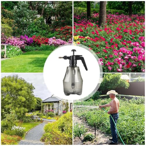 Pressure Sprayer - Garden Mist Pump, Fine Spray Bottle, Adjustable Nozzle, Compact Refillable Design, Durable Pot | Indoor Water Mister, House Plant Care Tool, Flower Watering Bottle