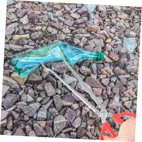 Toyvian Stainless Steel Reptile Feeding Tongs Extra Long Tweezers for Terrarium Multi-Use Snake Grabber Tool Non-Slip Grip for Safe PET Handling