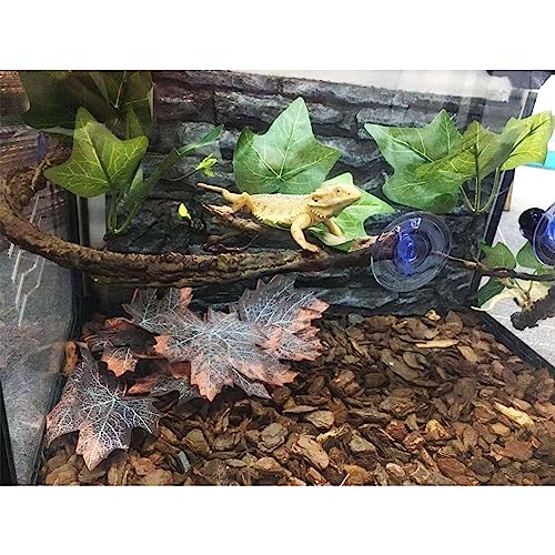 Climbing Vine Small Pet Suction Cup Branch Climbing Vine with Suction Cup Branch for Lizards Reptiles