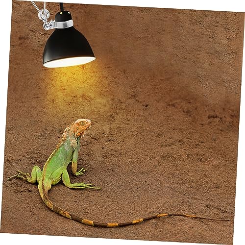 Happyyami 2Pcs Adjustable Clamp Stand for Reptile Heat Lamps Durable Fixture for Turtle and Lizard Lighting Heat Resistant and Sturdy Design for Reptile Habitat Setup