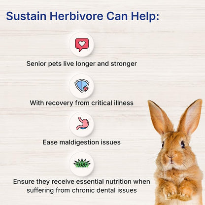 EMERAID Sustain Herbivore (100 g, Apple & Banana) - size: 100 g