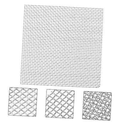 LIOOBO 10Pcs Stainless Steel Mesh Pad for Aquarium Planting Rust-Free Water Grass Fixing Net Sturdy Fish Tank Mesh for Aquatic Plants