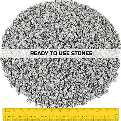 2LBS Horticultural Succulent Rocks Bonsai Mix Succulent Potting Mix Lava Rocks Cactus Soil Potting Mix Amendment - color: Marble Maifanitum