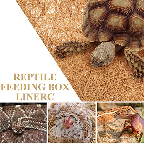 POPETPOP 6pcs Natural Coconut Fiber Pads for Chickens Reptiles Multi-use Breeding Mat for Pet Eggs Easy to Chicken Nesting Pads Lightweight