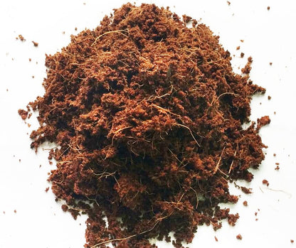 PlantBest Coco Garden Soil 11 lb. Compressed Coconut Coir Block – Expands to 19.8 Gallons, Peat-Free Growing Medium for Gardening and Hydroponics