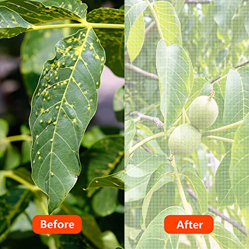 Alpurple Insect Bird Barrier Netting Mesh-10 x 15 Feet Garden Bug Netting Plant Cover for Protect Plant Fruits Flower from Insect Bird Eating - color: 10 X 15ft