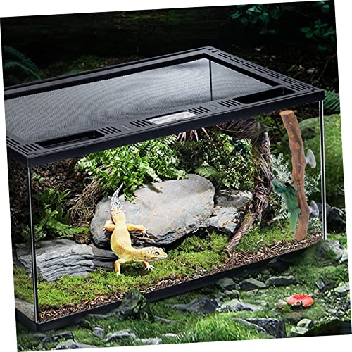 BESTonZON Wooden Tree Branch Reptile Accessory for Bearded Dragons Chameleons and Geckos Natural Climbing Rack for Relief and Exercise Terrarium Decoration