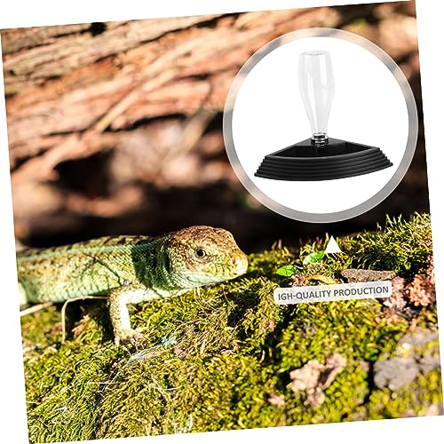1Pc Creative Lizard Drinking Fountain Odorless Automatic Water Dispenser for Turtles Reptiles Capacity Stable Base Easy to Corner Design for Pet Supplies