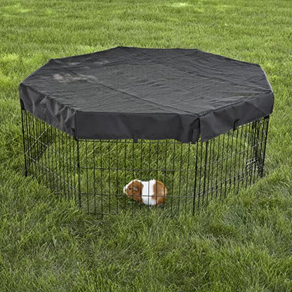 MidWest Homes for Pets Octagon Exercise Pen Fabric Mesh Top