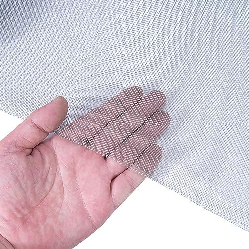 Wire Mesh Roll 11.8 in X 9.84 Ft 304 Stainless Steel Woven Wire Screen Mesh Never Rust，Pest Rat Mesh for Preventing Rats Squirrel and Mouse Access TXZWJZ - color: Silver