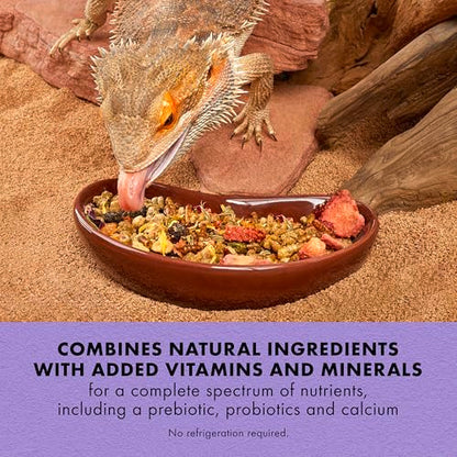 Zilla Pet Reptile Omnivore Food Medley Diet, 4 oz