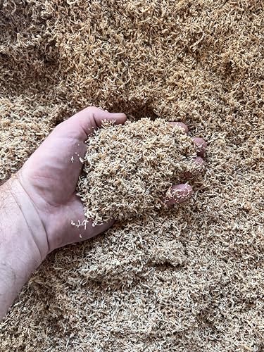 Besgrow Sphagnum Moss Petals (No Stems or Strands) Excellent for Orchids, Aroids, Tropicals, Soil Blends, Terrariums and Vivariums - 1 Gallon Loose Fill