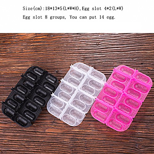 Reptile Breeding Box OMEM Reptile Lizard Incubation Box, Hatchery Box, Suitable for Hatching Snake, Lizards, Lions Mane, Reptiles (Transparent) - color: Transparent