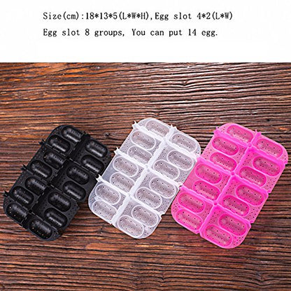 Reptile Breeding Box OMEM Reptile Lizard Incubation Box, Hatchery Box, Suitable for Hatching Snake, Lizards, Lions Mane, Reptiles (Transparent) - color: Transparent
