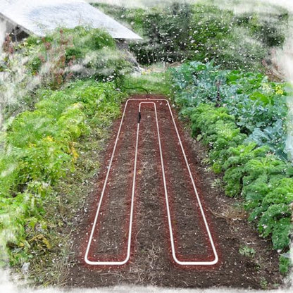 Soil Heating Cable, 49 ft Electric Warming Cable for Garden, Cold Frame, Keep Soil Warm - size: 49 ft