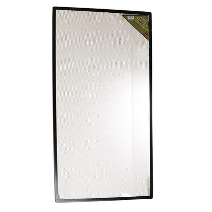 Fluker Labs SFK38008 Metal Screen Cover for Pet Habitat, 18 by 36-Inch, Black