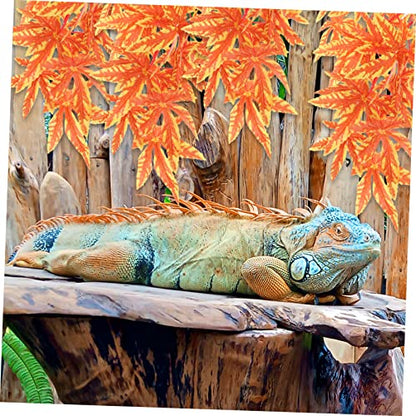 Terrarium Plants Vines for Reptile and Fish Tanks Artificial Hanging Decor Safe for Easy to Clean for Creating Dynamic Environments and Natural Hiding Spots