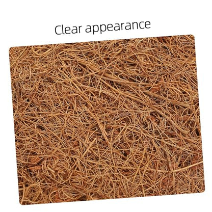Natural Coconut Fiber Reptile Bed Mat Substrate for Tortoise Lizard Snake Habitats Breathable Easy to Clean Reptile Bedding - size: Size 2