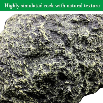 Extra Large Reptile Hides and Caves Simulation Rock Reptile Hideout Terrarium Habitat Décor for Bearded Dragon Lizards Ball Python Snakes Turtle Large Reptiles Amphibians