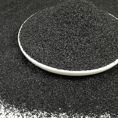 YISZM Aquarium Sand, 20lbs Black Fish Tank Sand, Aquarium Gravel Substrate for Aquascaping, Vivariums, Terrariums, Plants and Crafts - color: Black, size: 20 lbs